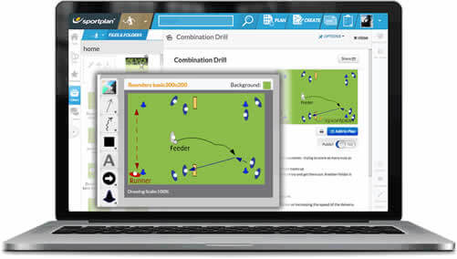 Rounders Coaching Chalkboard