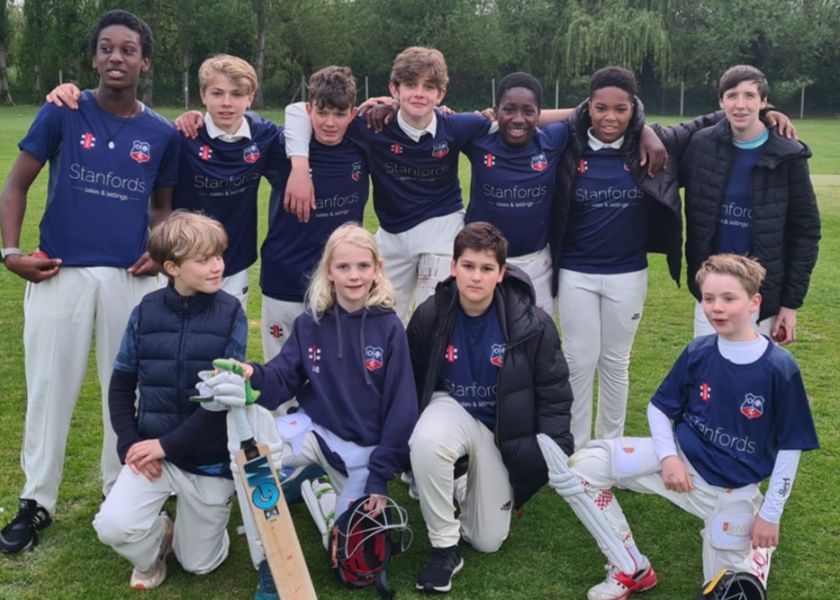 U13A vs Streatham & Marlborough CC, Under 13