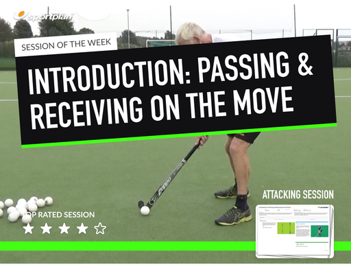 Hockey Lesson Plan: Attacking Overlaps and Passing on the Run!