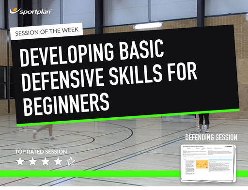 Developing basic defensive skills for beginners Lesson Plan