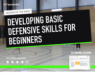 Lesson Plan: Developing basic defensive skills for beginners