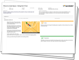 Move to make Space - Using the V-Cut Lesson Plan