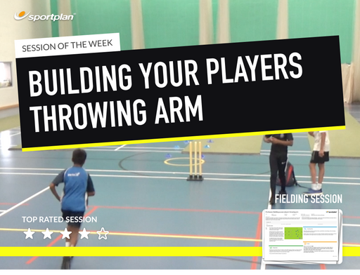 Cricket Lesson Plan: Pre Season: Building up your players throwing arm