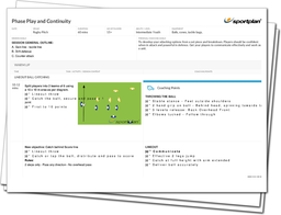 Phase Play and Continuity Lesson Plan