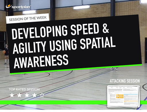 Netball Skills: Developing players speed and agility whilst demonstrating spatial awareness Lesson Plan
