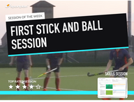 Lesson Plan: First stick and ball session!