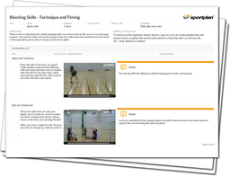 Volleyball Lesson Plan: Blocking Skills - Technique and Timing