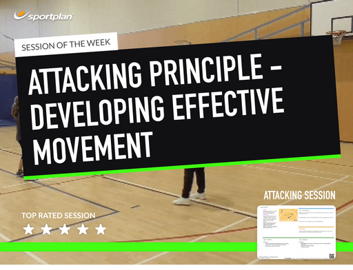 Attacking Principle - Developing effective movement with the circle using the mid-court players Lesson Plan
