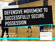 Lesson Plan: Defensive Movement to Successfully Secure Possession