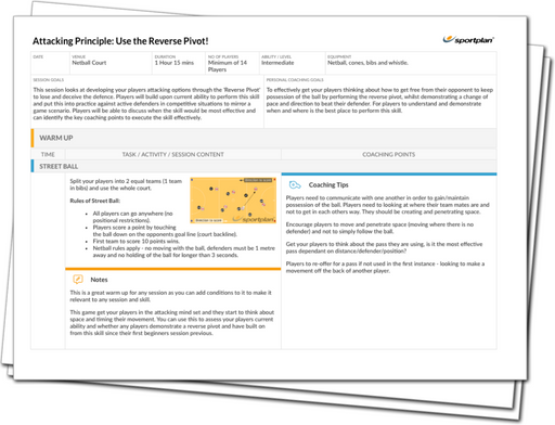 Attacking Principle: Use the Reverse Pivot! Lesson Plan