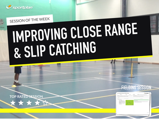 Cricket Lesson Plan: Super Sweeps! Attacking Batting Session + Improving Close Range and Slip Catching