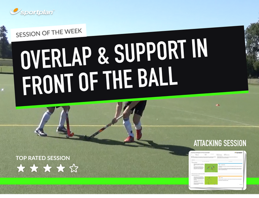 Hockey Lesson Plan: Attacking Overlaps and Passing on the Run!