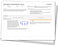 Lesson Plan: The breakdown: Turning the Ball Over - Part one