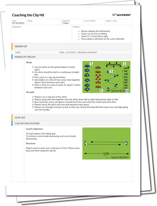 Coaching the Clip Hit Lesson Plan