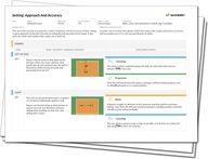 Lesson Plan: Setting: Approach And Accuracy