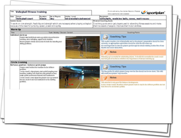 Volleyball Lesson Plan: Volleyball Fitness Training