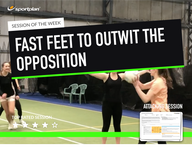 Lesson Plan: Fast feet to outwit the opposition