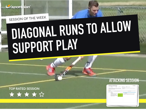 Diagonal Runs to allow Support Play Lesson Plan