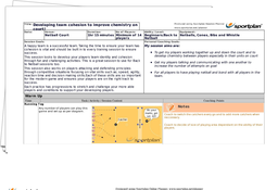 Netball Lesson Plan: Change of pace and direction to outwit an opponent