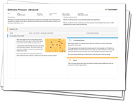 Lesson Plan: Defensive Pressure - Advanced