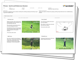 Fitness - Sprint and Endurance Session Lesson Plan
