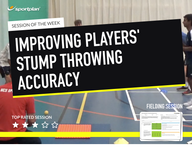 Lesson Plan: Improving players' stump throwing accuracy