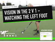 Lesson Plan: Vision in the 2v1 - Watching the Left Foot