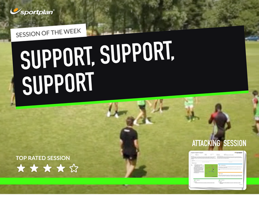 Rugby Lesson Plan: Support your team + Maintaining Possession