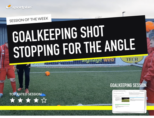 Goalkeeping Shot Stopping From the Angle Lesson Plan