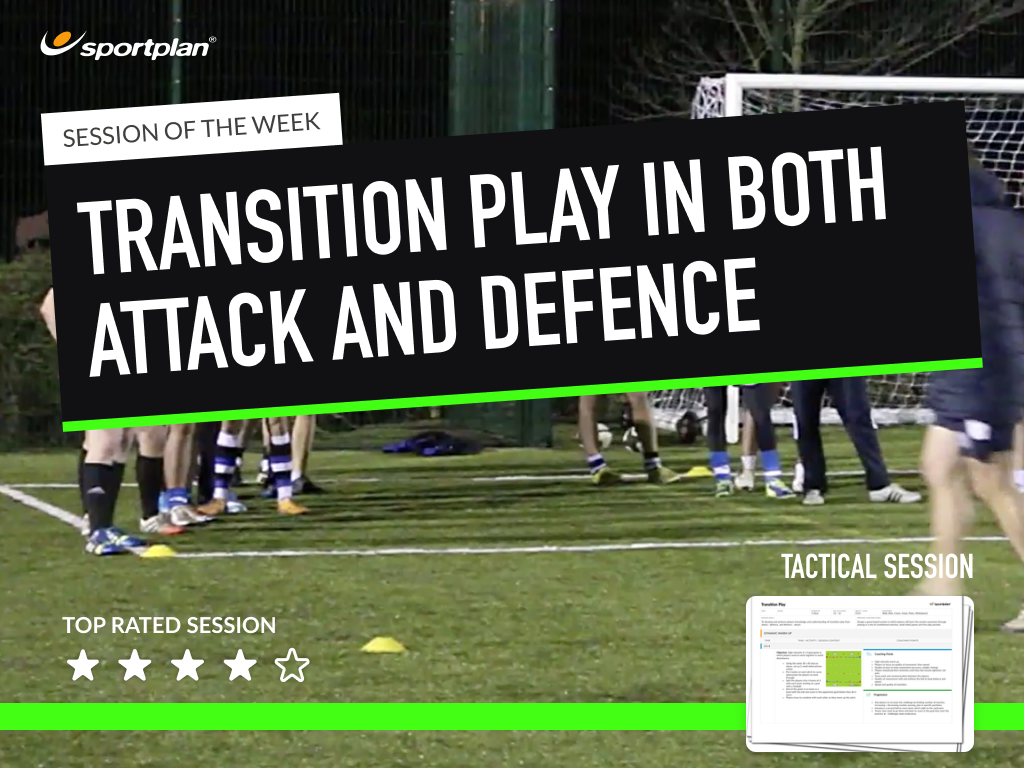 Transition Play | Football Lesson Plan | Session Plan | Sportplan