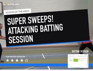 Lesson Plan: Super Sweeps! Attacking Batting Session