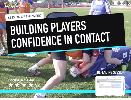 Building player's confidence in contact Lesson Plan