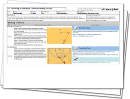 Shooting on the Move - Game Intensity Session Lesson Plan