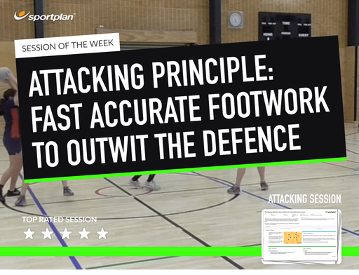 Attacking Principle: Fast, accurate footwork to outwit the defence! Lesson Plan