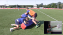 Tackle plus one space | Contact Skills