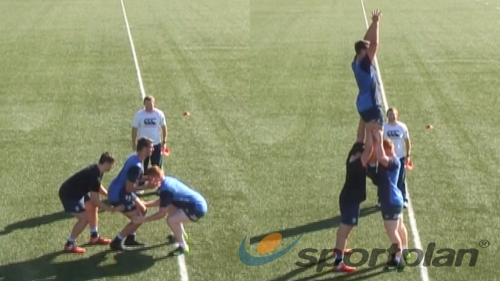 Rugby Lineout Lifting