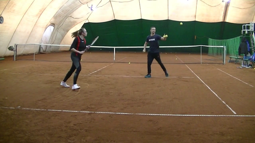 Automatic Forehand Forehand Drills - Tennis Drills, | Sportplan