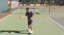 Volley shadowing with weights | Forehand Drills