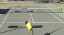 Serve to the T and dominate with forehand | Serve and Return