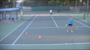 Alternate Volleys With Forward Movement | Volley Drills