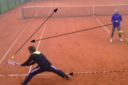 Controlled wide ball | Backhand Drills
