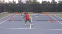 Stop volleys down the line | Volley Drills
