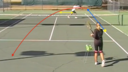 Difficult backhand volley | Volley Drills