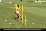 Speed slalom with Ball | Speed Footwork