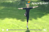 Leg swing - forwards | Speed Footwork