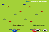 SlalomStart Golf - Putting - GamesGolf Drills Coaching