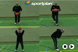 Dummy Overhead Pass and Ball Protection | Footwork and Movement