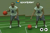 Right hand dribble | Dribbling Techniques