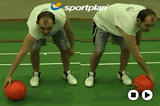 Ball handling - side to side | Basic Ball Handling