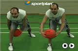 Ball around 1 leg | Basic Ball Handling
